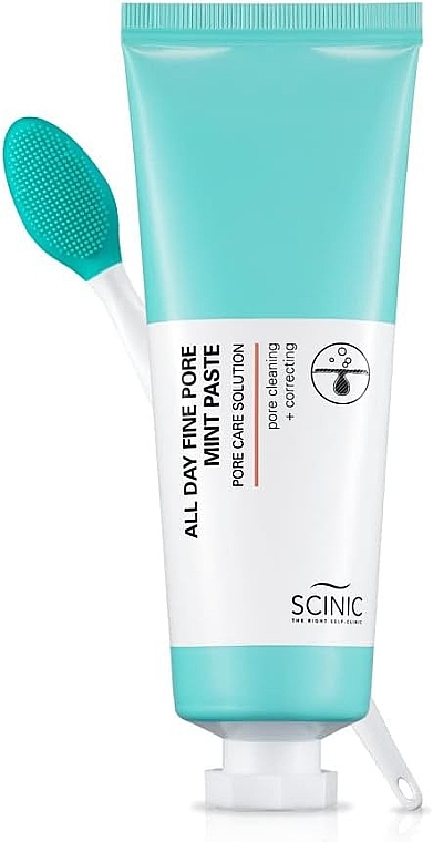 Паста для лица - Scinic All Day Fine Pore Mint Paste — фото N1