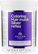 Парфумерія, косметика УЦІНКА Маска для волосся - Kallos Cosmetics Coloring Hair Mask Silver Reflex *