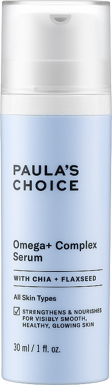 Живильна сироватка для обличчя з комплексом кислот - Paula's Choice Omega+ Complex Serum — фото N1