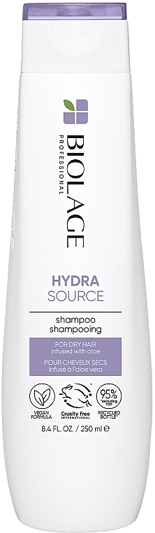 Шампунь для зволоження сухого волосся - Biolage Professional Hydrasource Shampoo