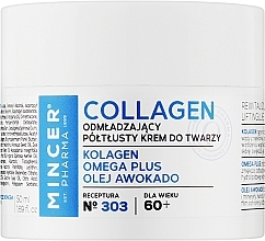 Парфумерія, косметика Омолоджувальний крем для обличчя 60+ №303 - Mincer Pharma Collagen
