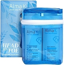 Набір - Alma K. Head To Toe (b/lot/100 ml + sh/cr/100 ml + shampoo/100 ml + cond/100 ml) — фото N4
