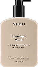 Духи, Парфюмерия, косметика Освежающий гель для душа - Mukti Organics Botanique Wash