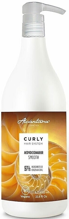 Кондиціонер для в'юнкого волосся - Alcantara Cosmetica Curly Hair System Smooth Conditioner — фото N2