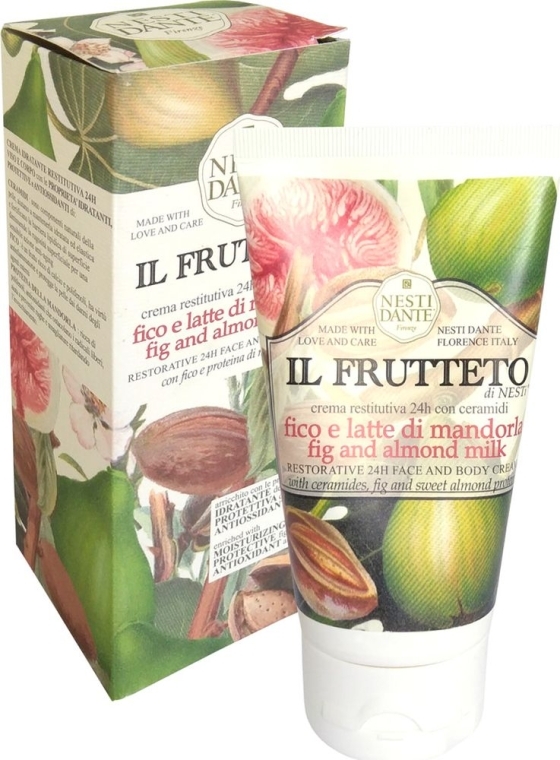 Крем для лица и тела «Инжир и миндальное молоко» - Nesti Dante Il Frutteto Fig And Almond Milk — фото N1