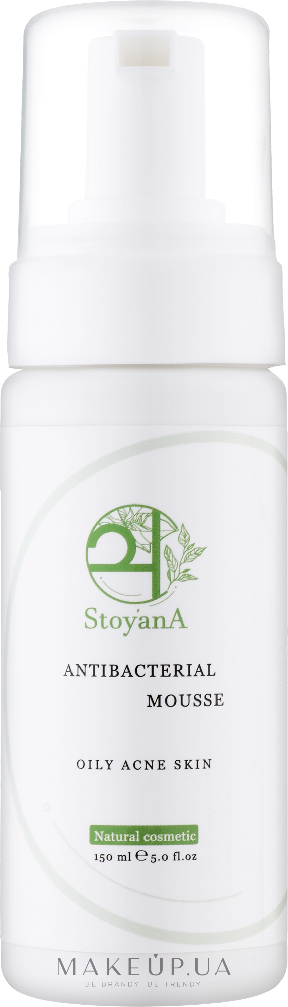Антибактеріальний мус для обличчя - StoyanA Antibacterial Mousse Oily Acne Skin — фото 150ml