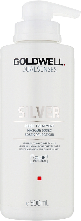 Маска для светлых и седых волос - Goldwell Dualsenses Silver 60sec Treatment — фото N2