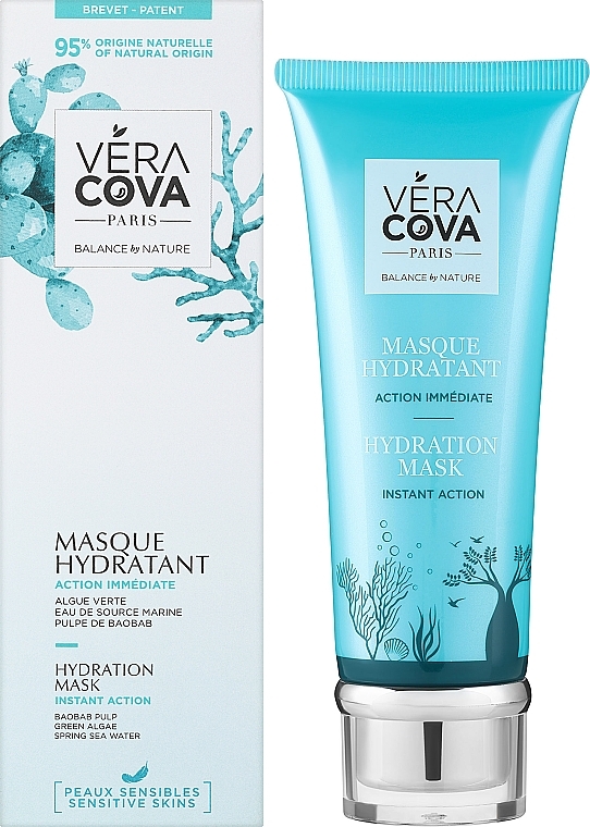 Зволожувальна маска для обличчя миттєвої дії - Veracova Instant Action Hydration Mask — фото N2