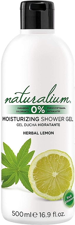 Гель для душа - Naturalium Herbal Lemon Shower Gel — фото N1