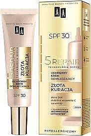 Защитный омолаживающий крем для лица SPF 30 - AA Cosmetics Age Technology 5 Repair — фото N1