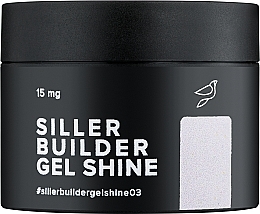Камуфлюючий гель для нігтів, банка - Siller Professional Gel Shine — фото N1