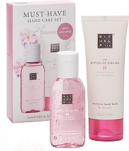 Духи, Парфюмерия, косметика Набор - Rituals The Ritual Of Sakura Must-Have Hand Care Set (h/gel/50ml + h/balm/70ml)