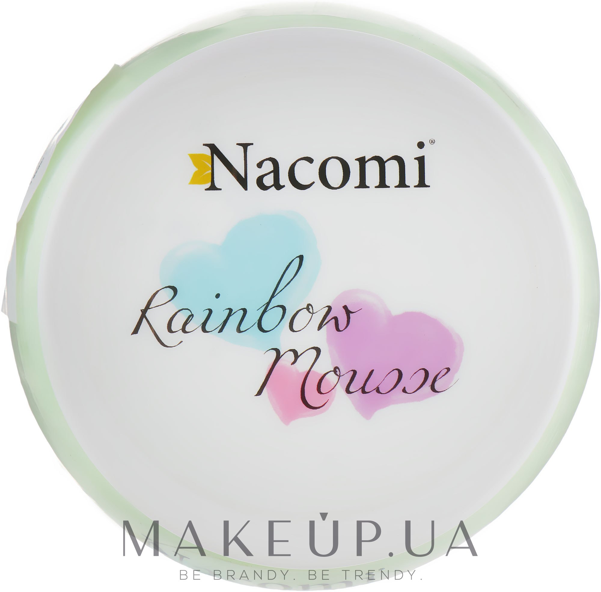 Мус для тіла, з ароматом кавуна - Nacomi Rainbow Mousse — фото 200ml