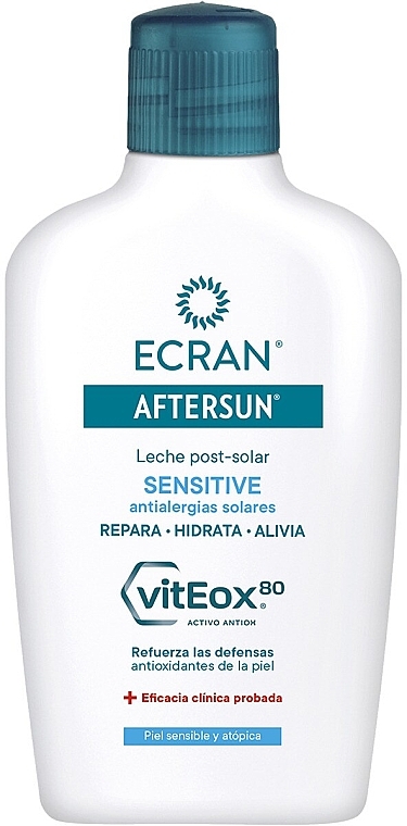 Молочко після засмаги для чутливої та атопічної шкіри - Ecran After Sun Sensitive — фото N1