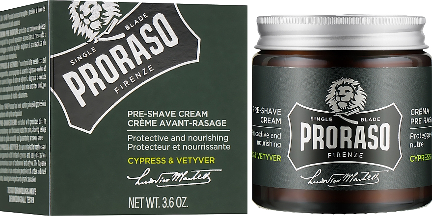 Крем перед бритьем - Proraso Cypress & Vetyver Pre-Shaving Cream — фото N2