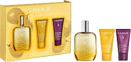 Духи, Парфюмерия, косметика Caudalie Soleil Des Vignes - Набор (oil/50ml + sh/gel/30ml + b/lot/30ml)