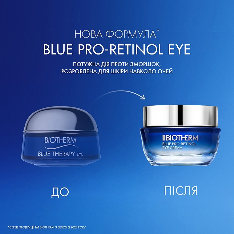 Антивіковий крем для шкіри навколо очей - Biotherm Blue Pro-Retinol Eye Cream — фото N3