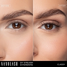 Накладные ресницы - Nanolash Diy Eyelash Extensions Classy — фото N30
