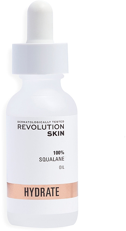 Олія для обличчя "Сквалан" - Revolution Skin Hydrate 100% Squalane Face Oil — фото N1