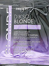 Усиленный осветляющий порошок для волос - Dikson Dikso Blonde Bleaching Powder Up To 9 — фото N1
