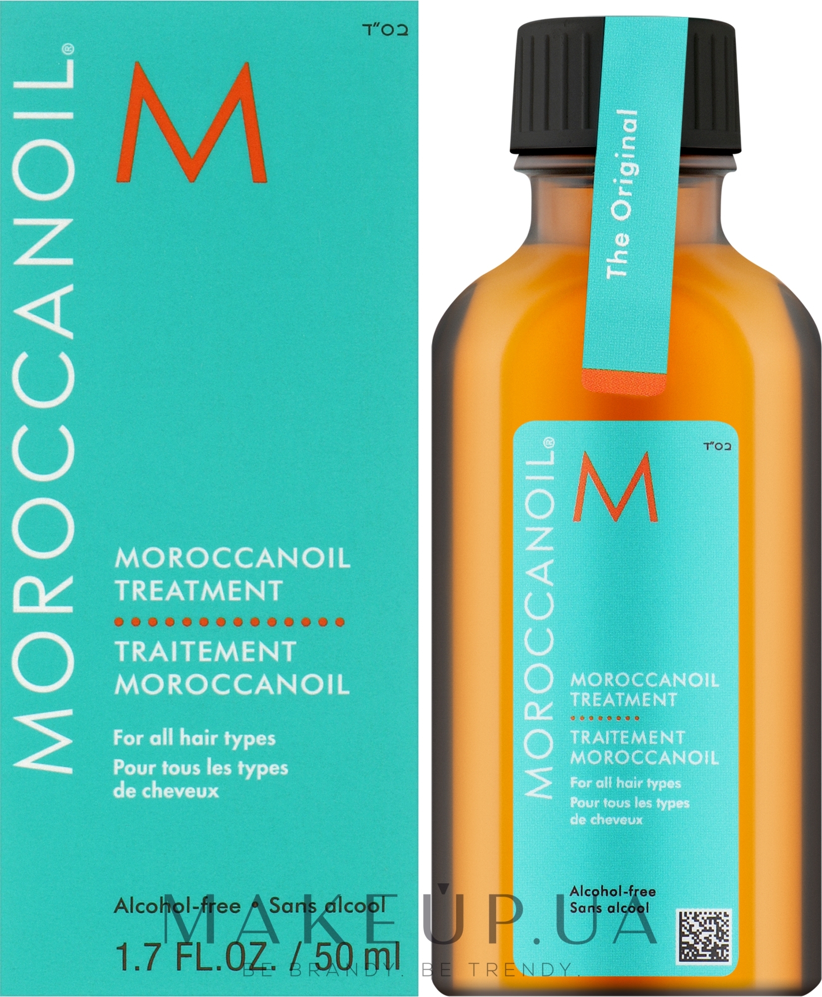Восстанавливающее масло для волос - MoroccanOil Oil Treatment For All Hair Types — фото 50ml
