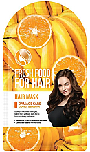 Маска "Банан и апельсин" для поврежденных волос - Superfood For Skin Fresh Food For Hair — фото N1