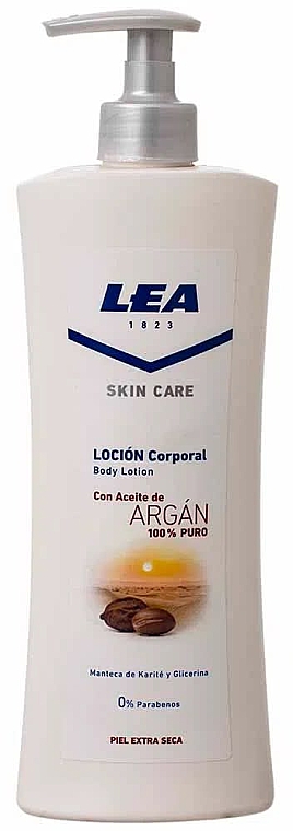 Лосьйон для тіла з аргановою олією - Lea Skin Care Body Lotion With Argan Oil — фото N1