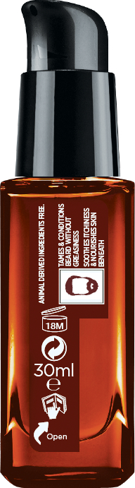 Олія для догляду за бородою та шкірою обличчя - L'Oreal Paris Men Expert Barber Club Long Beard + Skin Oil — фото N2