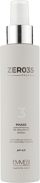 Спрей баланс с термозащитой Фаза 3 - Emmebi Italia Zer035 Re-Balance Spray