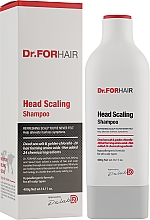 Шампунь c частицами соли для глубокого очищения кожи головы - Dr.FORHAIR Head Scaling Shampoo — фото N4