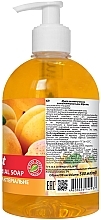 Мило антибактеріальне "Абрикоса" - Bioton Cosmetics Apricot Liquid Soap — фото N2
