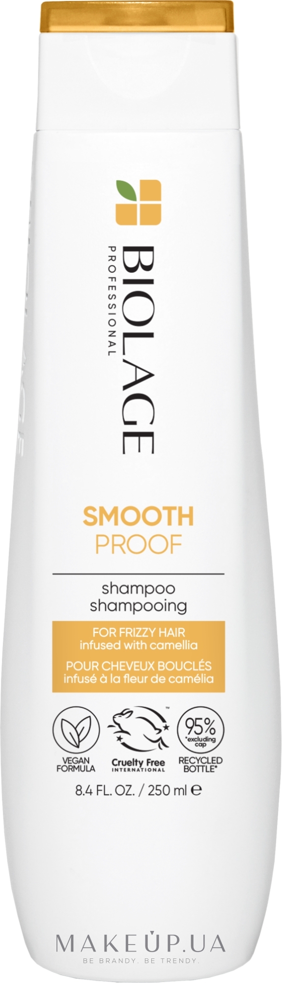 Шампунь для розгладження волосся - Matrix Biolage Smoothproof Shampoo — фото 250ml
