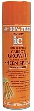 Парфумерія, косметика Спрей для зростання волосся - Fantasia Hair Polisher Carrot Growth Sheen Spray