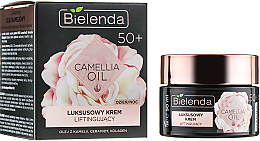 Духи, Парфюмерия, косметика УЦЕНКА Лифтинг-крем против морщин 50+ - Bielenda Camellia Oil Luxurious Lifting Cream 50+ *