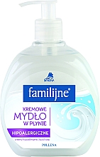 Рідке мило - Pollena Savona Familijny Cream Liquid Hypoallergenic Soap — фото N1