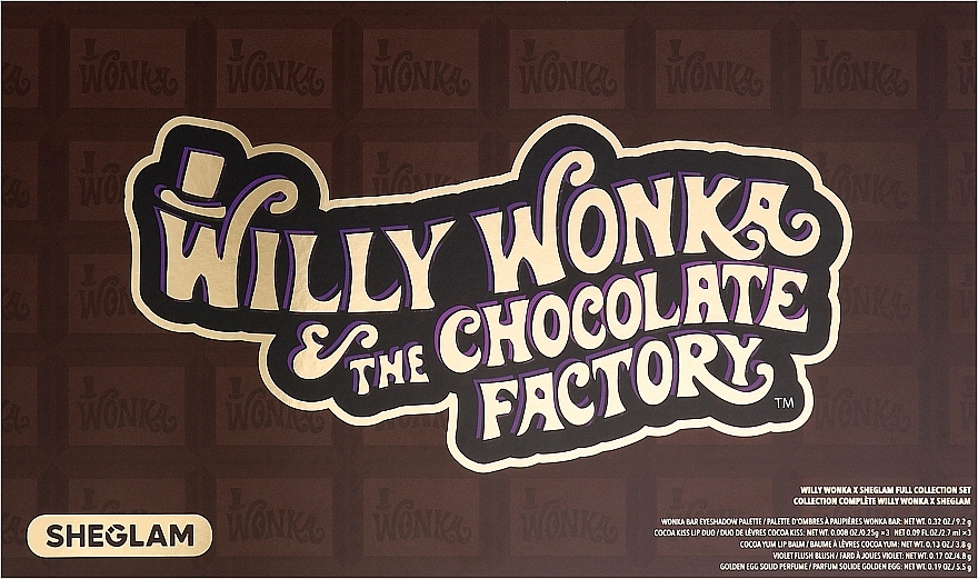 Sheglam Willy Wonka Full Collection Set