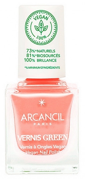Лак для нігтів - Arcancil Paris Vernis Green — фото N1
