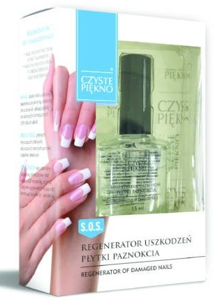 Відновлювальний засіб для нігтів - Czyste Piekno Regenerator Of Damaged Nails — фото N1