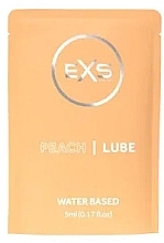 Парфумерія, косметика Лубрикант "Персик" - EXS Peach Lubricant Gel Water Based (саше)