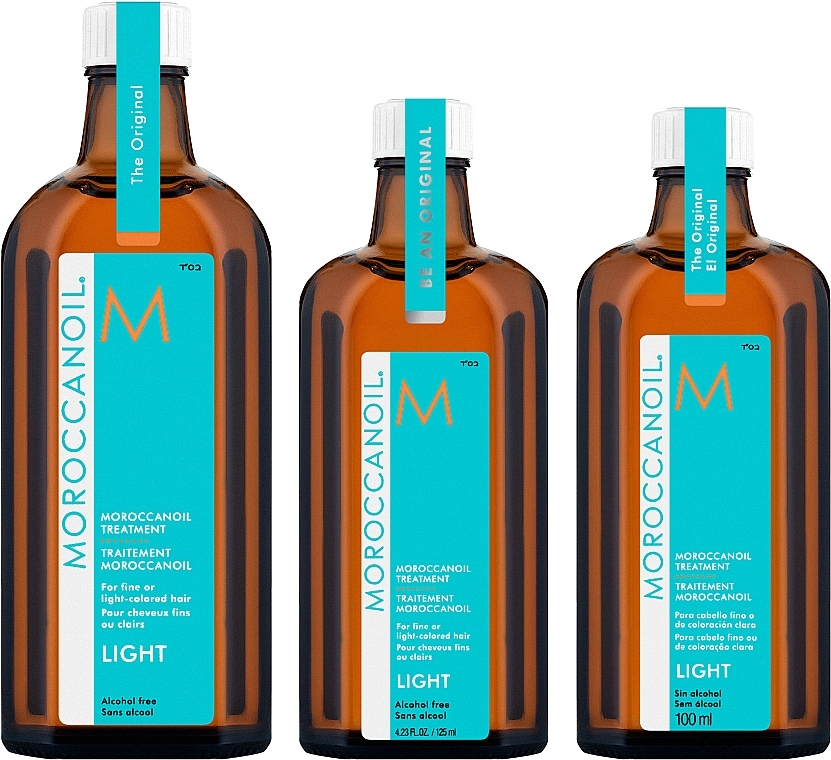 Зволожуюче масло для тонкого і світлофарбованого волосся - Moroccanoil Treatment For Fine And Light-Colored Hair * — фото N3