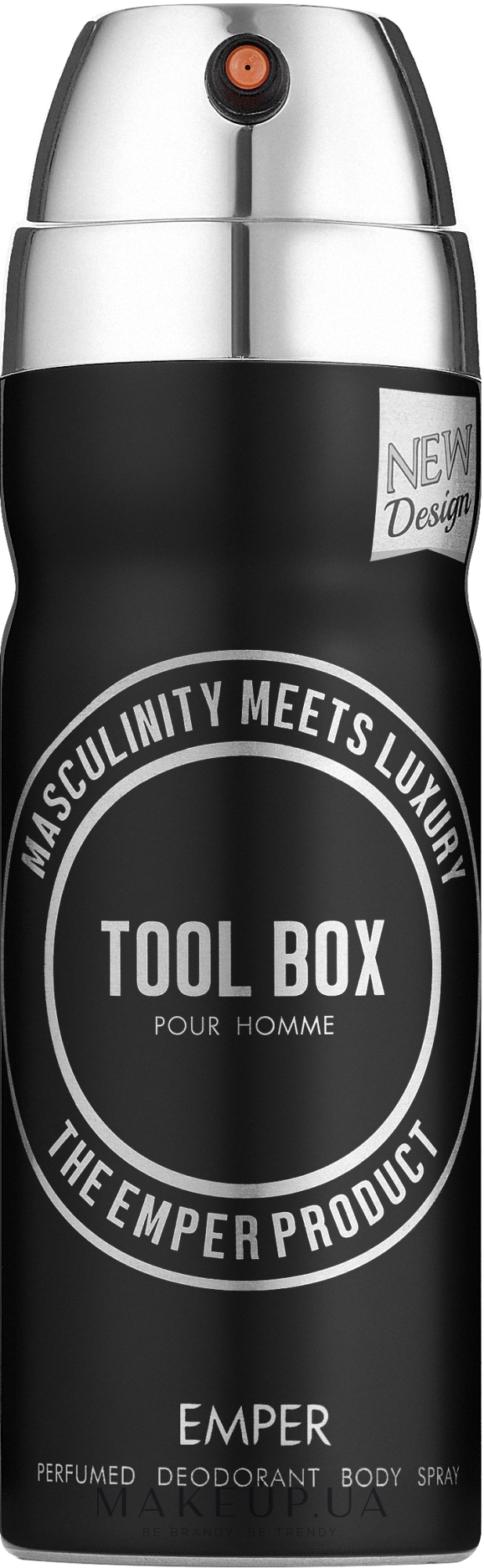 Emper Tool Box Pour Homme Perfumed Deodorant Body Spray - Парфюмированный дезодорант-спрей для тела — фото 200ml