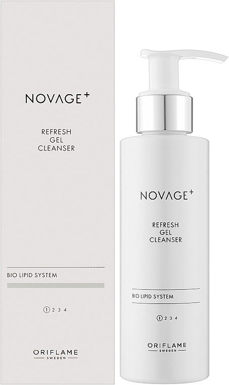 Очищающий гель для лица - Oriflame Novage+ Refresh Gel Cleanser — фото N2