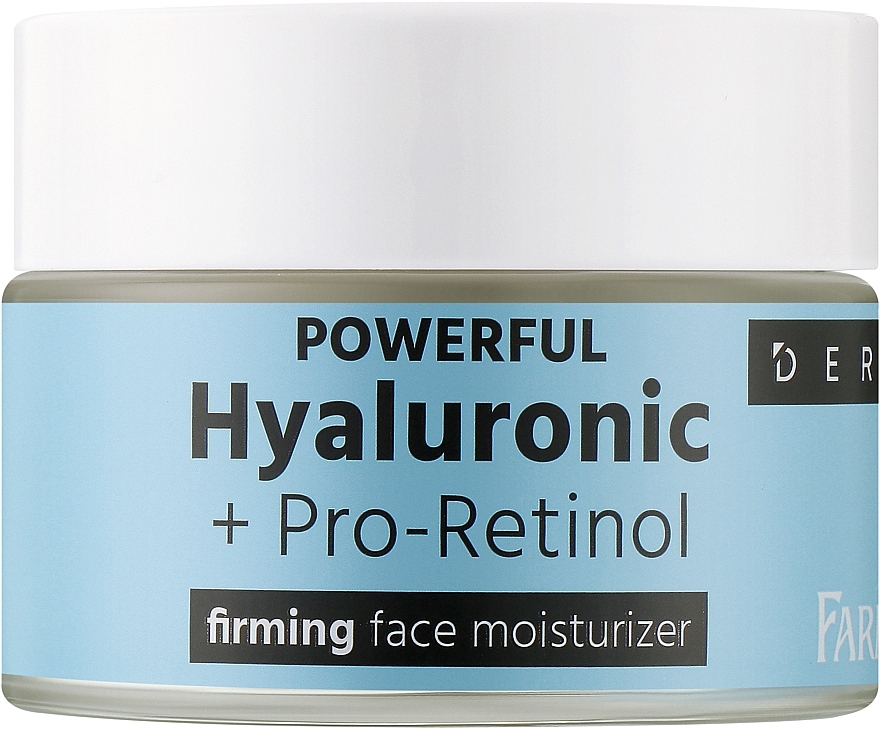 Укрепляюще-увлажняющий крем с гиалуроновой кислотой и ретинолом - Farmona Dermiss Powerful Hyaluronic + Pro-Retinol — фото N1