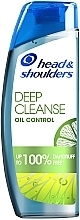 Шампунь проти лупи "Глибоке очищення. Контроль над жирністю" - Head & Shoulders Deep Cleanse Oil Control Shampoo — фото N7