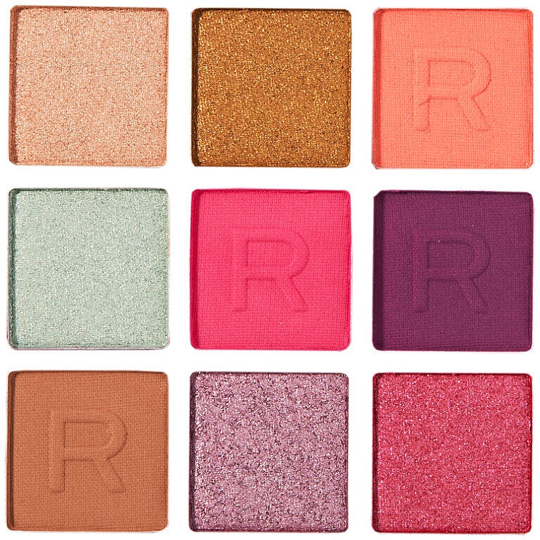 Палетка теней - Makeup Revolution Neon Heat Eyeshadow Palette Tropic Pink — фото N4