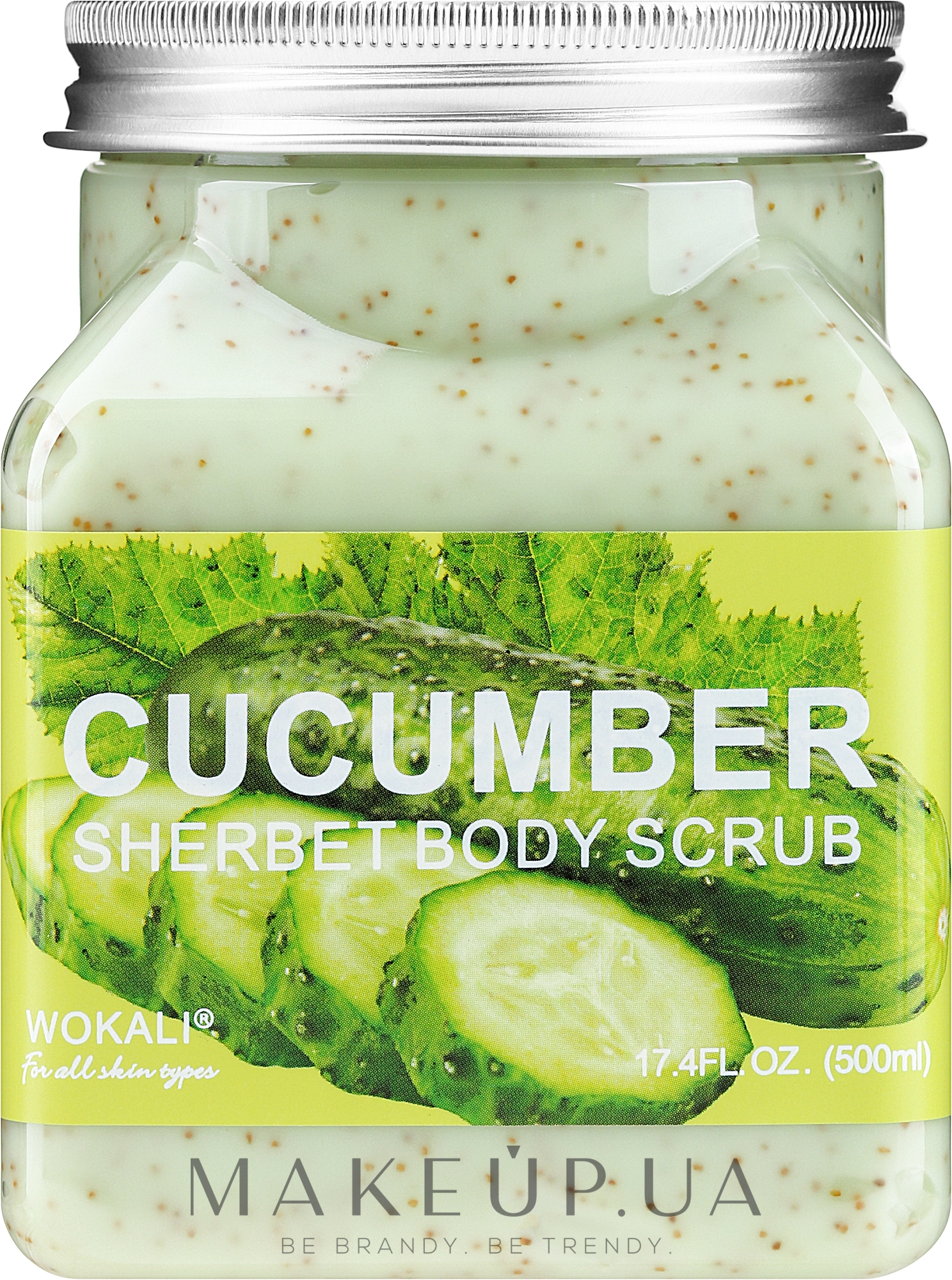 Wokali Sherbet Body Scrub Cucumber - Скраб для тела 