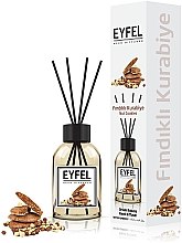 Парфумерія, косметика УЦІНКА! Аромадифузор "Фундук" - Eyfel Perfume Reed Diffuser Hazelnut *