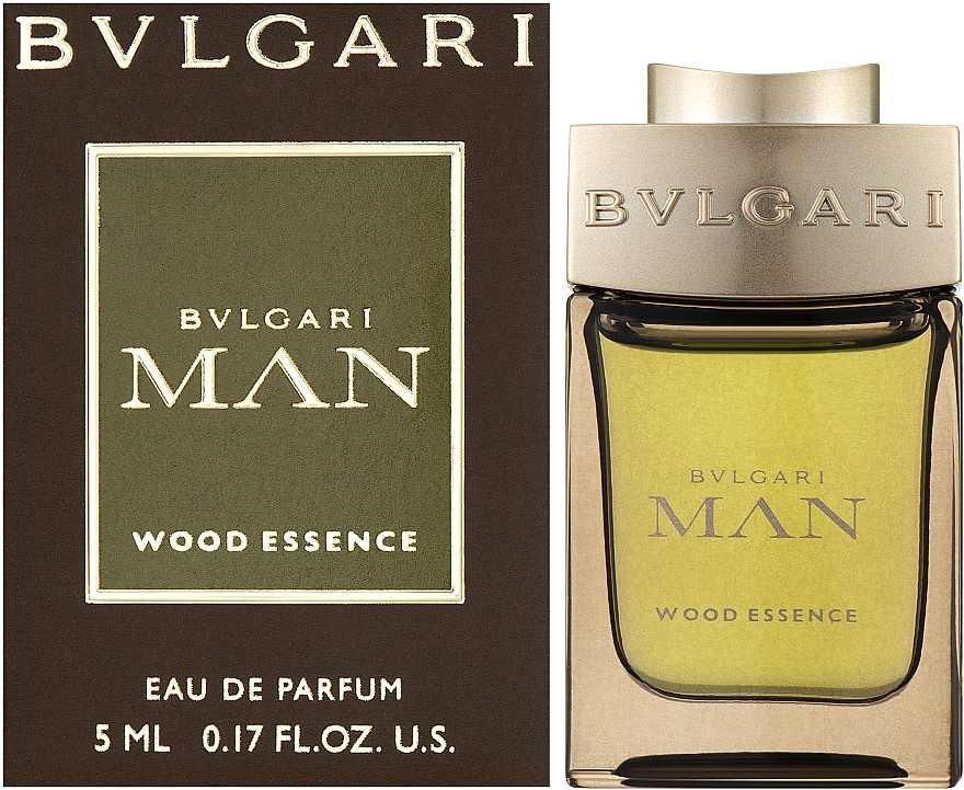 Bvlgari Man Wood Essence - Парфюмированная вода (мини) — фото N2