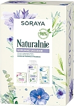 Парфумерія, косметика Набір - Naturalnie (day/cream/50ml + micel/water/200ml + mask/15g)