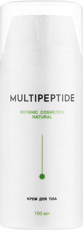 Крем для тела - Multipeptide Botanic Cosmetics Natural — фото N1